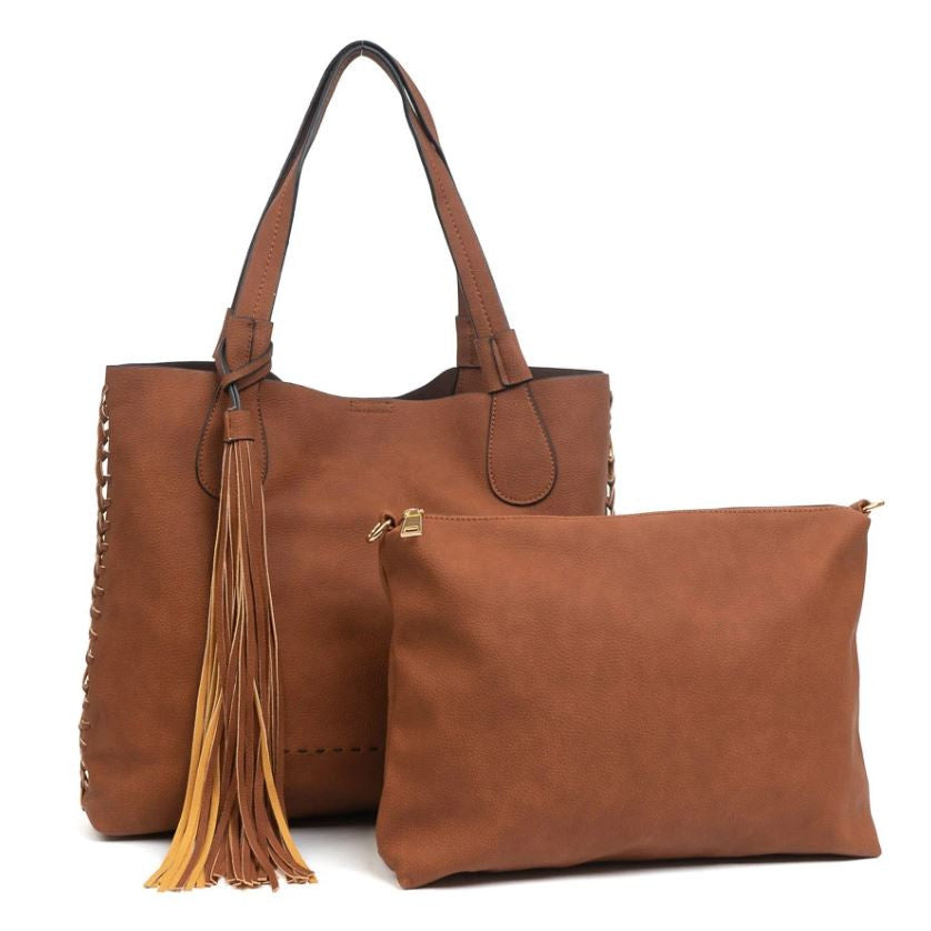 Jen & Co Macy Tote with matching bag