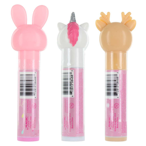Beauty Treats x Magic USA Lip Balm Trio: Bunny, Unicorn, Deer