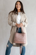 Jen & Co Aliza Maude Bucket Satchel style shot