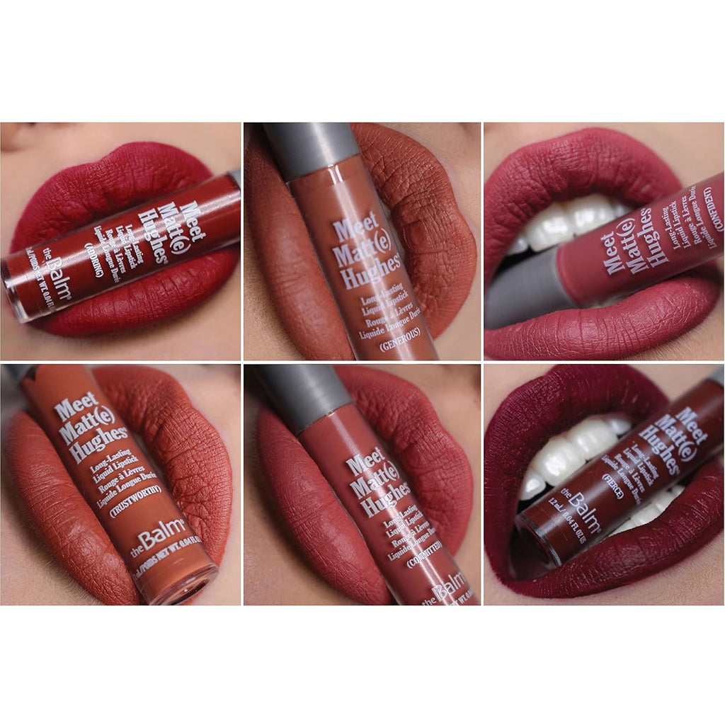 theBalm Meet Matt(e) Hughes 6 Mini Liquid Lipsticks - San Francisco