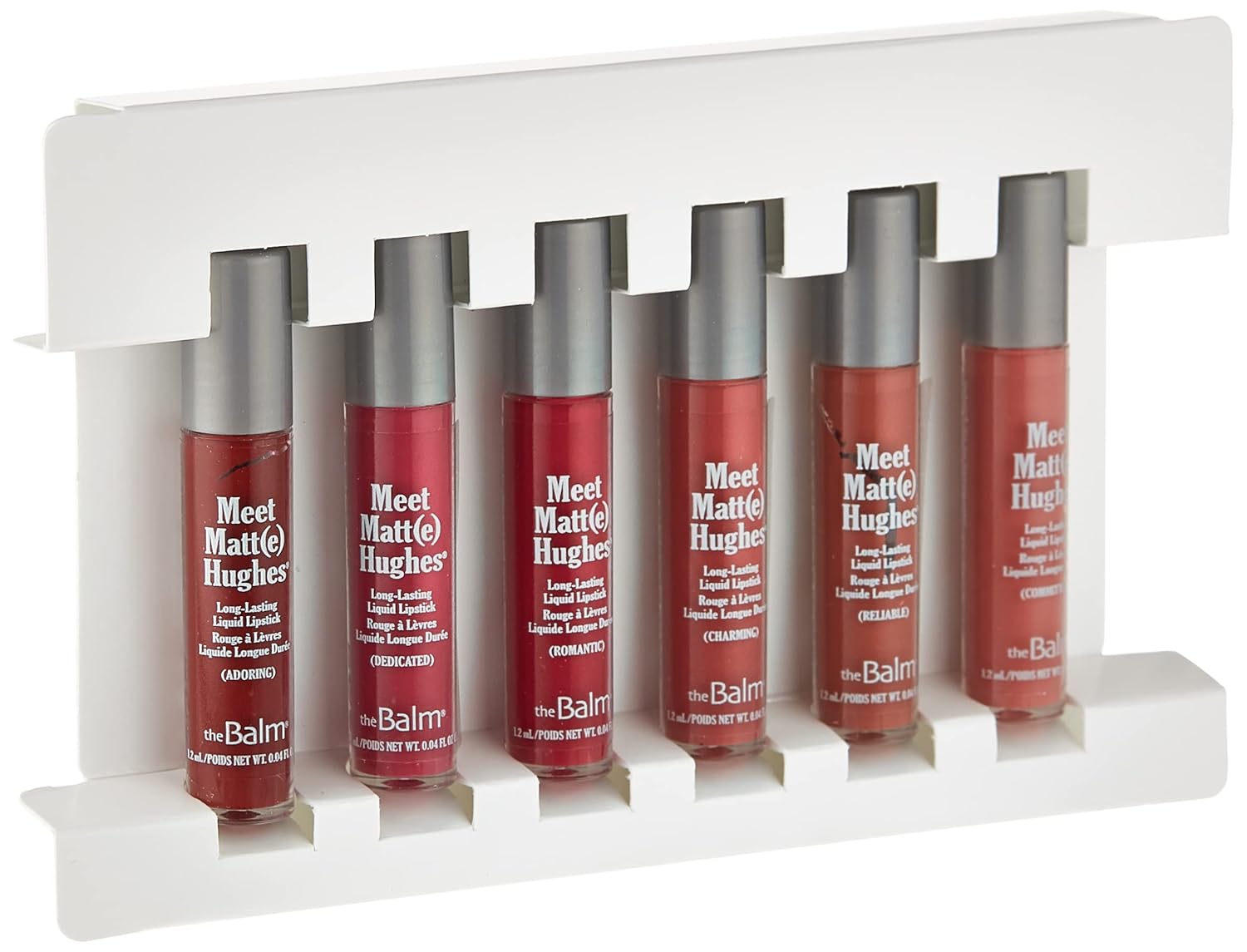 theBalm Meet Matt(e) Hughes 6 Mini Liquid Lipsticks - Kit 4