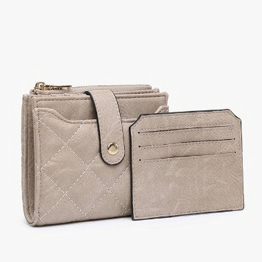 Jen & Co Melody Quilted Wallet alt view