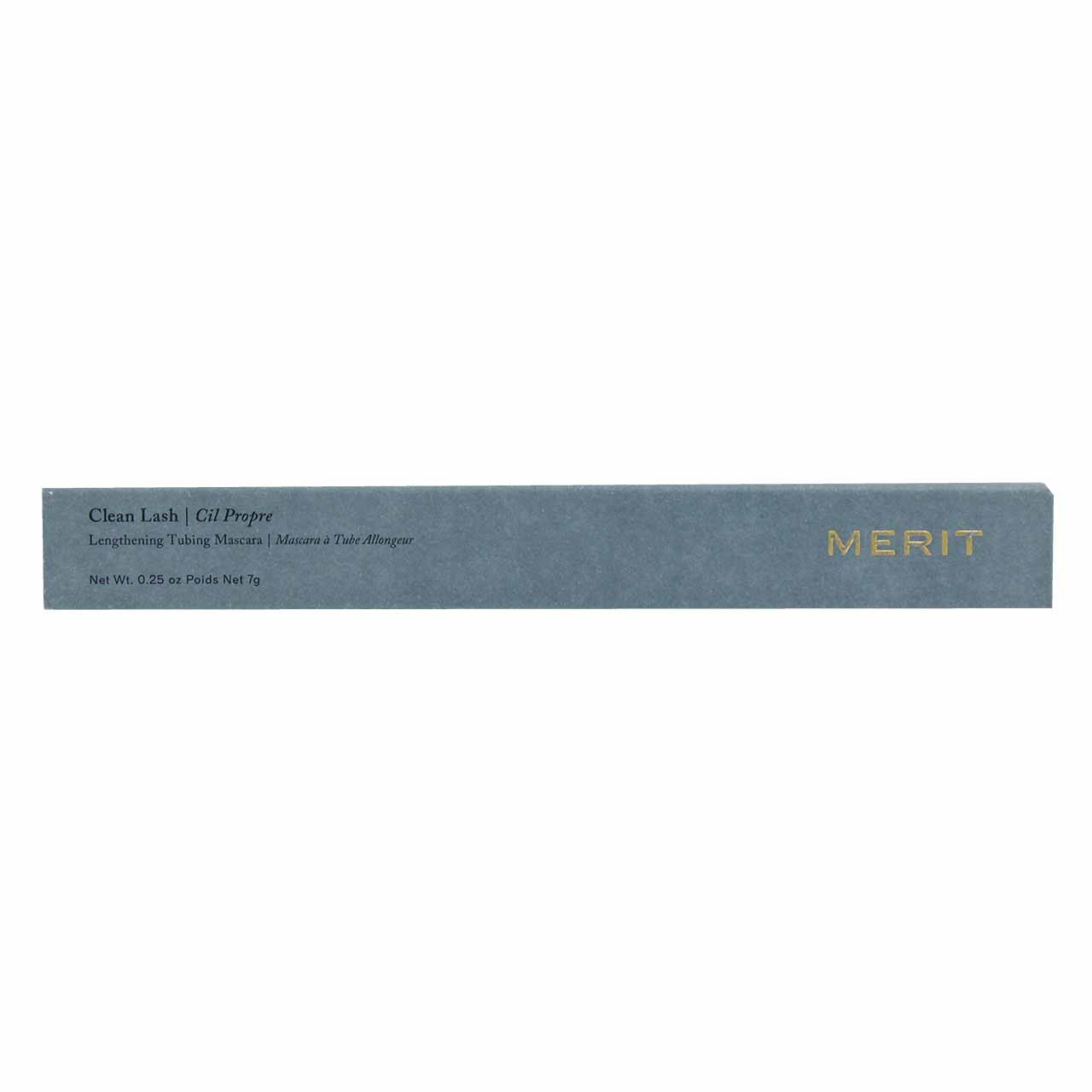 Merit Clean Lash Lengthening Tubing Mascara box