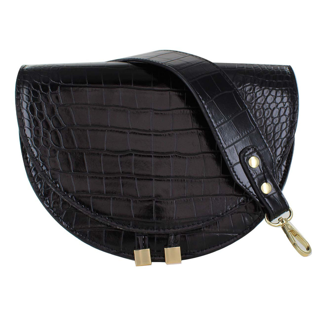 Mersi Ava Messenger Bag in black