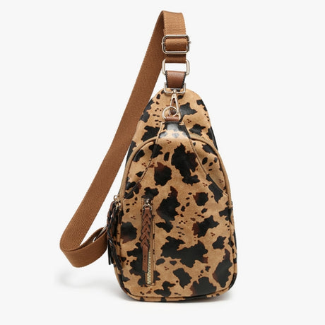 Jen & Co Nikki Dual Compartment Sling Pack Bag