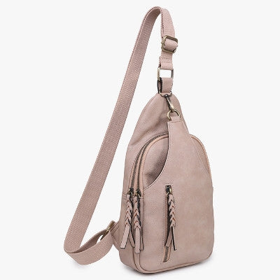Jen & Co Nikki Dual Compartment Sling Pack Bag alt view