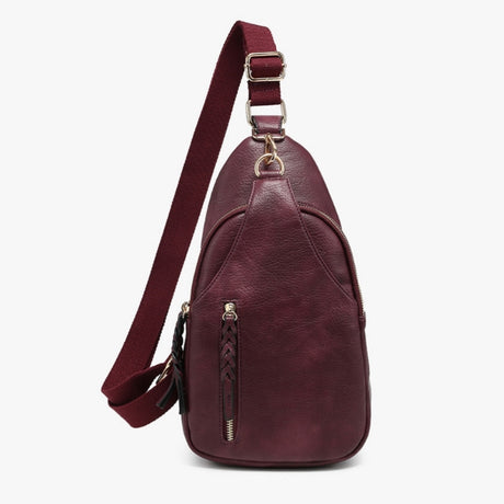 Jen & Co Nikki Dual Compartment Sling Pack Bag