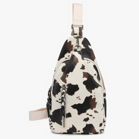 Jen & Co Nikki Dual Compartment Sling Pack Bag