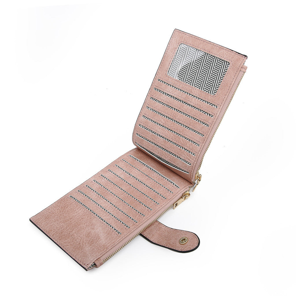 Jen & Co Odelia RFID Wallet & Card Holder open view