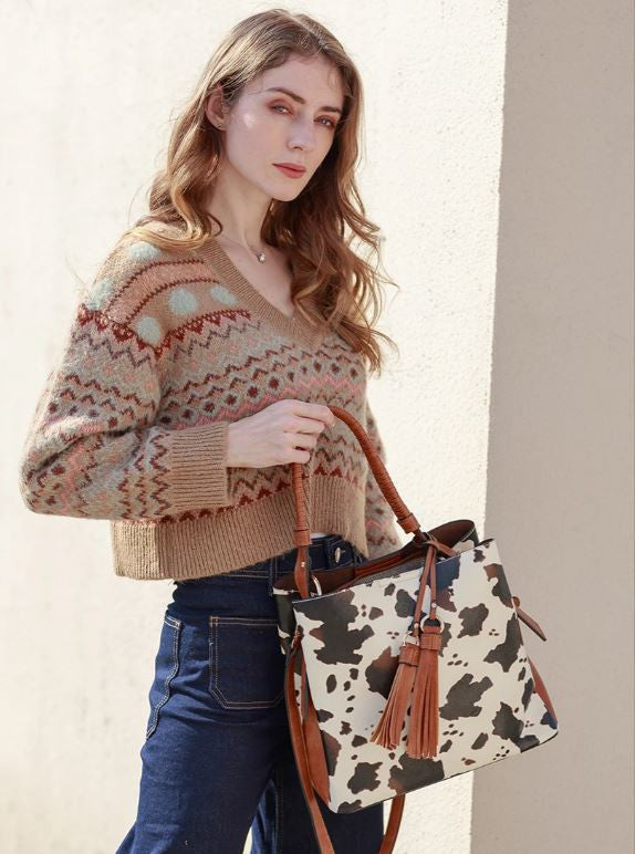 Jen & Co Olivia Hobo Bag style shot