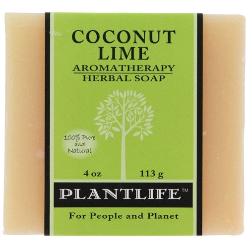 Plantlife Aromatherapy Herbal Soap - Coconut Lime