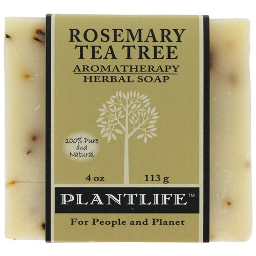 Plantlife Aromatherapy Herbal Soap - Rosemary Tea Tree