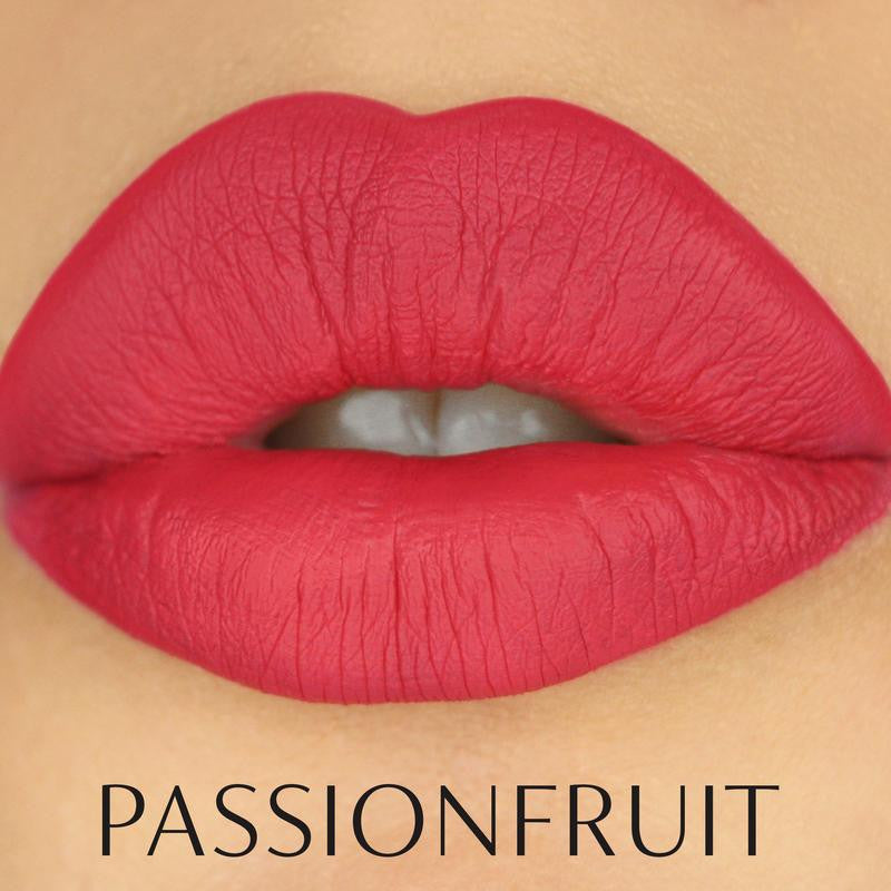 Ambreesh 24K Liquid Lipstick in Passionfruit swatch