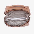 Jen & Co Paxton Travel Organizer Makeup Bag inside view