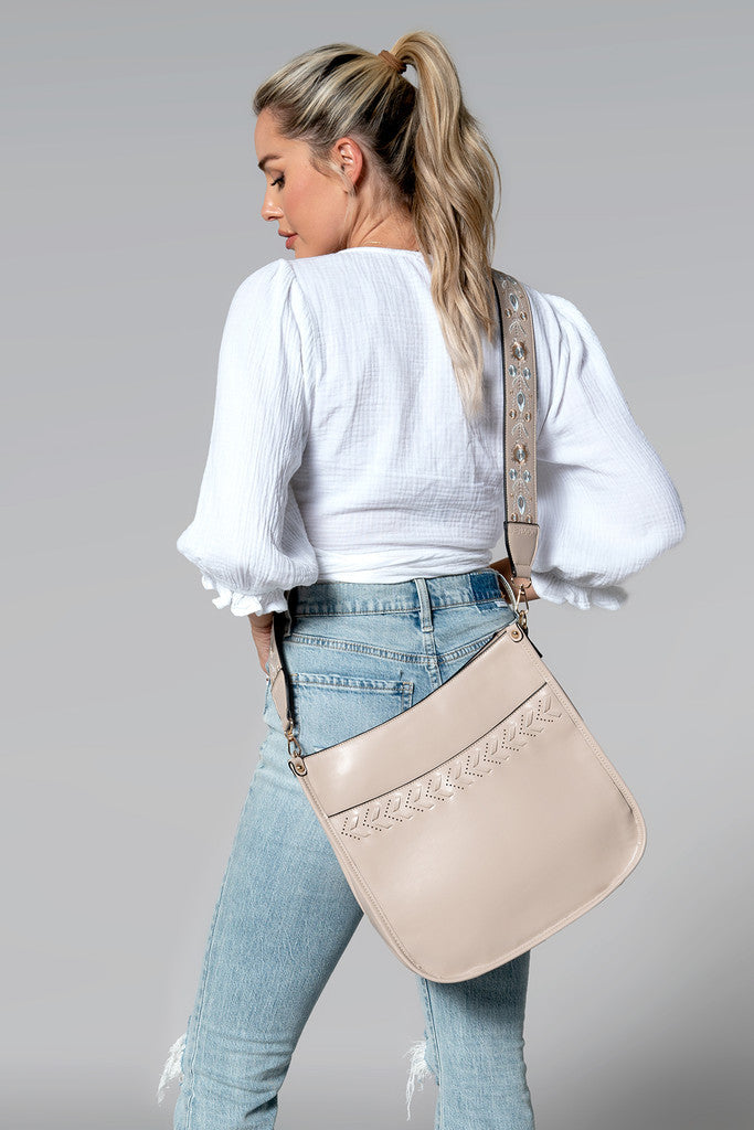 Jen & Co Pippa Stitch Accent Crossbody Style Shot