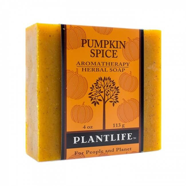 Plantlife Aromatherapy Herbal Soap - Pumpkin Spice