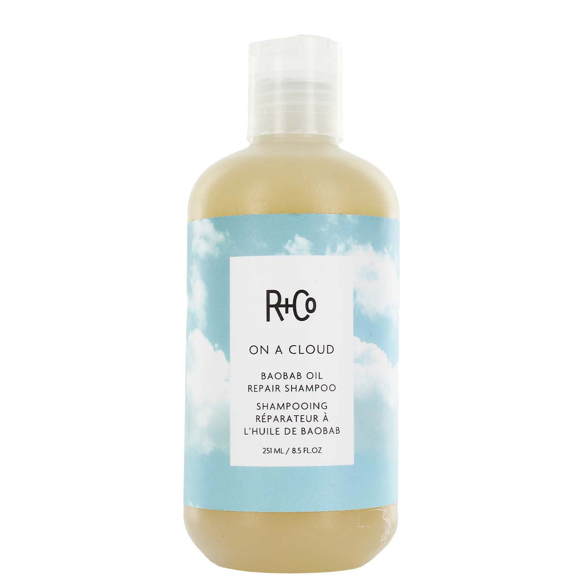 R+Co On a Cloud Baobab Oil Repair Shampoo