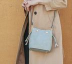 Jen & Co Rain Mini Bucket Bag style shot
