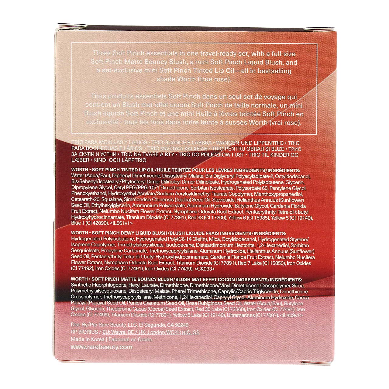 Rare Beauty by Selena Gomez Soft Pinch Cheek & Lip Trio