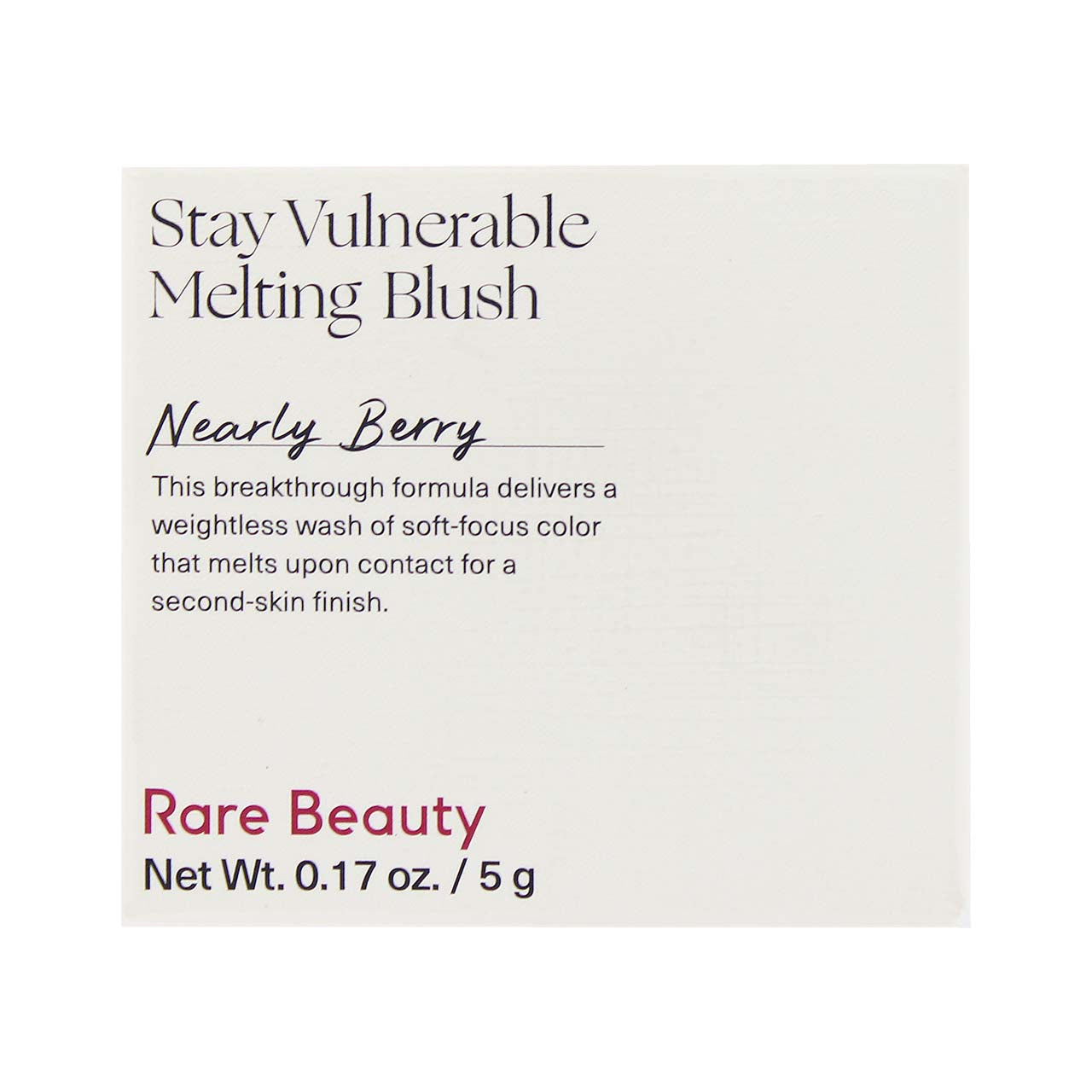 Rare Beauty by Selena Gomez Stay Vulnerable Melting Blush