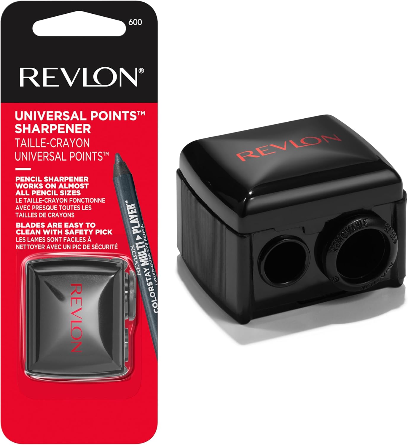Revlon Universal Points 3-in-1 Pencil Eyeliner Sharpener