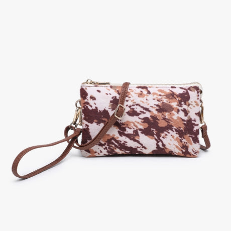 Jen & Co Riley 3 Compartment Crossbody/Wristlet