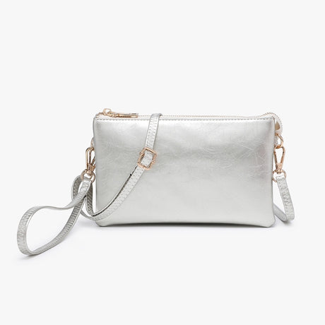 Jen & Co Riley 3 Compartment Crossbody/Wristlet