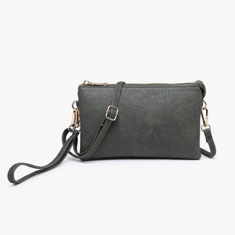 Jen & Co Riley 3 Compartment Crossbody/Wristlet