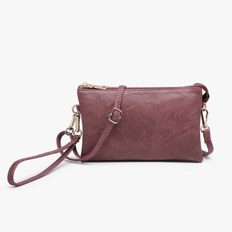 Jen & Co Riley 3 Compartment Crossbody/Wristlet