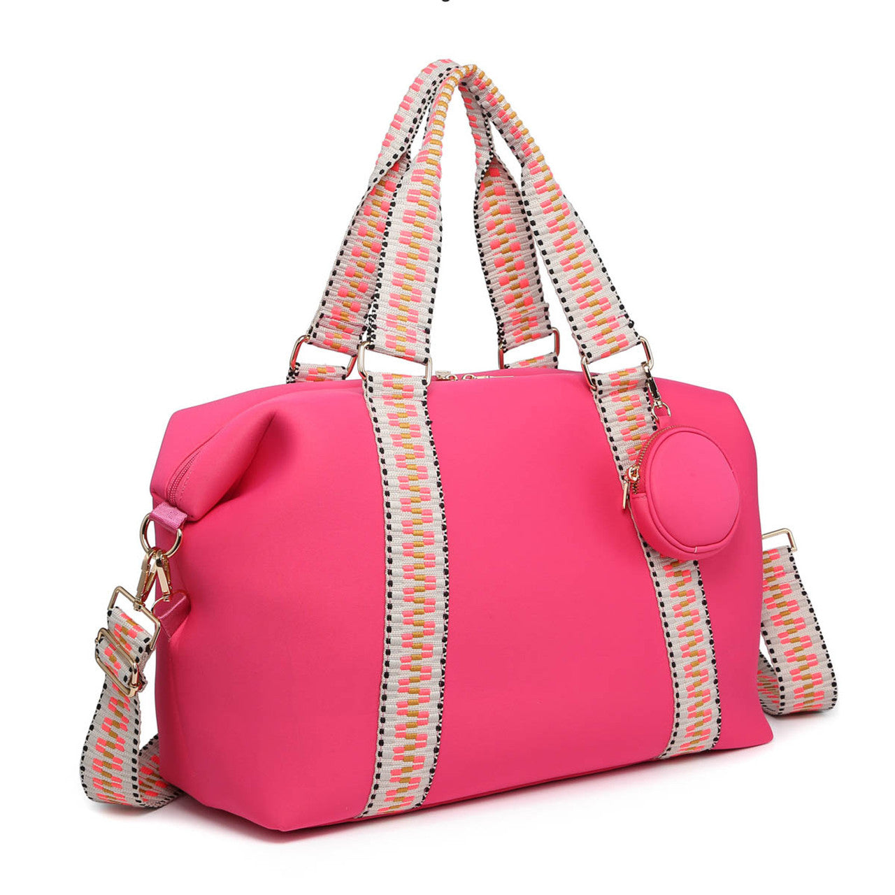 Jen & Co Rory Neoprene Duffle with Guitar Straps Alt View