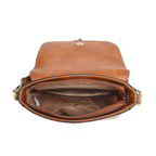 Jen & Co Sage Studded Crossbody inside view