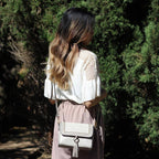 Jen & Co Sage Studded Crossbody lifestyle shot