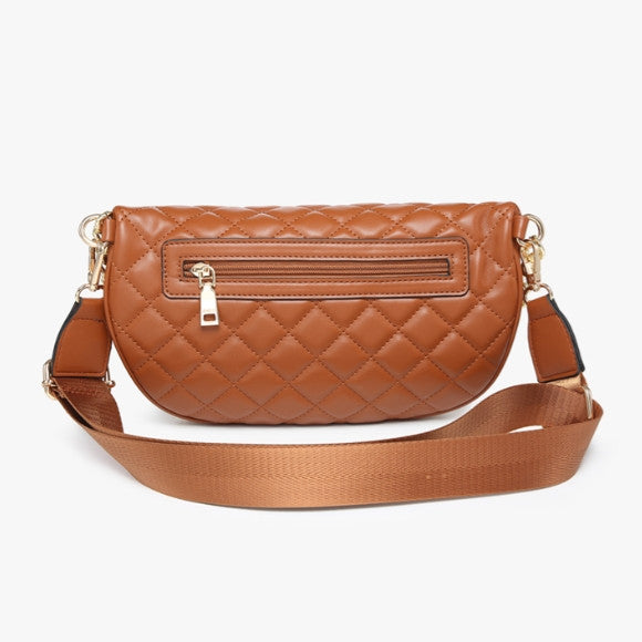 Jen & Co Quilted Belt Bag back view