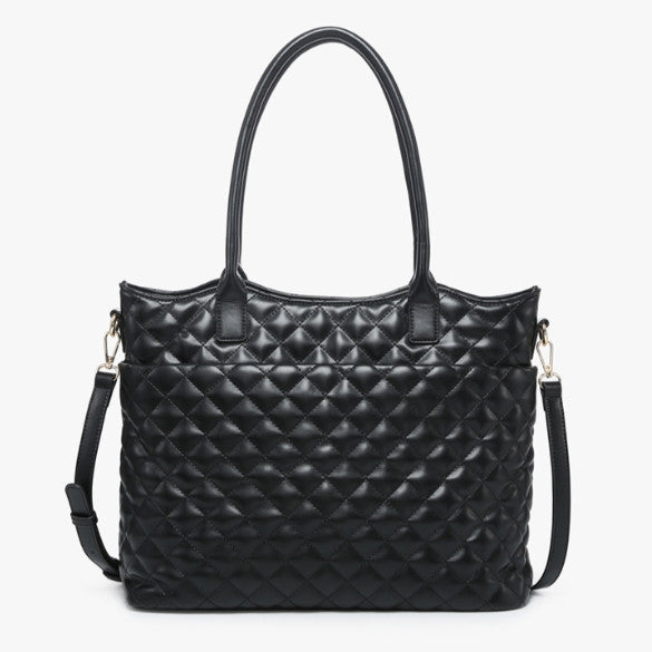 Jen & Co Tessa Quilted Tote w/ Dual Handles