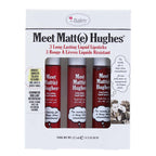 theBalm Meet Matt(e) Hughes 3-pc Lip Kit - Adoring, Charming, Devoted