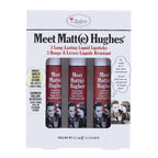 theBalm Meet Matt(e) Hughes 3-pc Lip Kit - Charming, Sincere, Committed