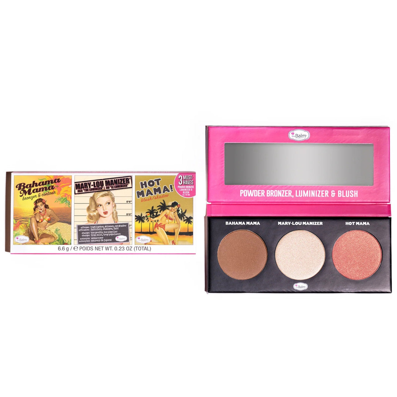 theBalm Must Haves Powder Trio