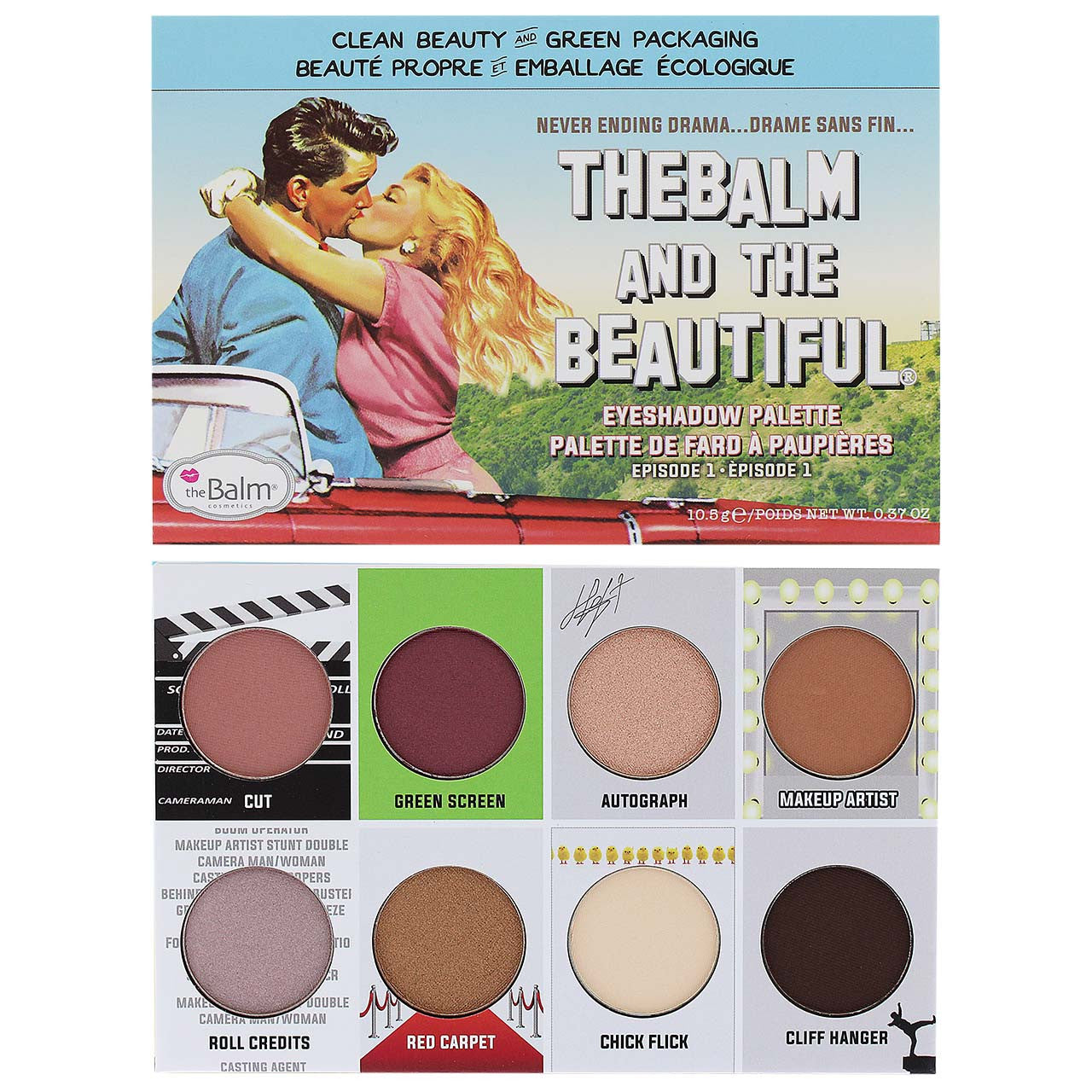 theBalm and the Beautiful Eye Shadow Palette - Episode 1 and Episode 2