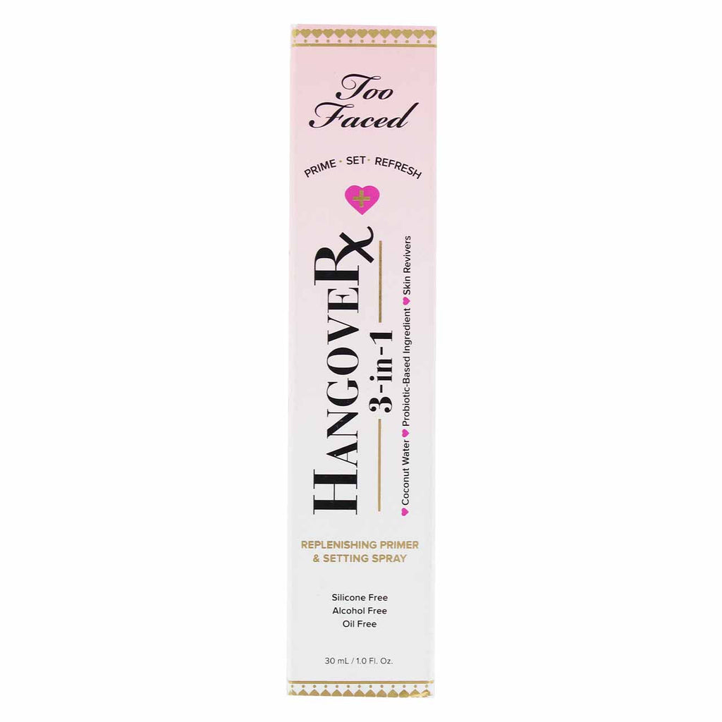 Too Faced Hangover 3-in-1 Primer & Setting Spray - Travel Size Box