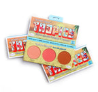 theBalm Tropics Powder Trio - Model Roz x theBalm artwork