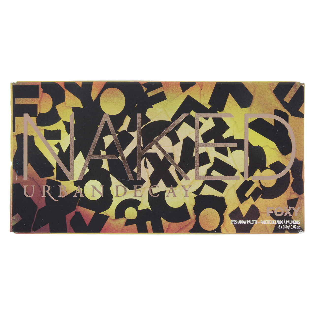 Urban Decay Naked Foxy Mini Eyeshadow Palette box