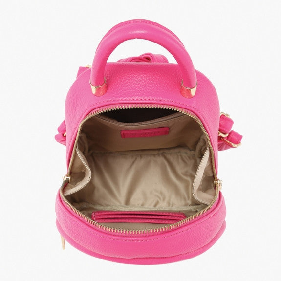 Jen & Co Valencia Small Backpack inside view