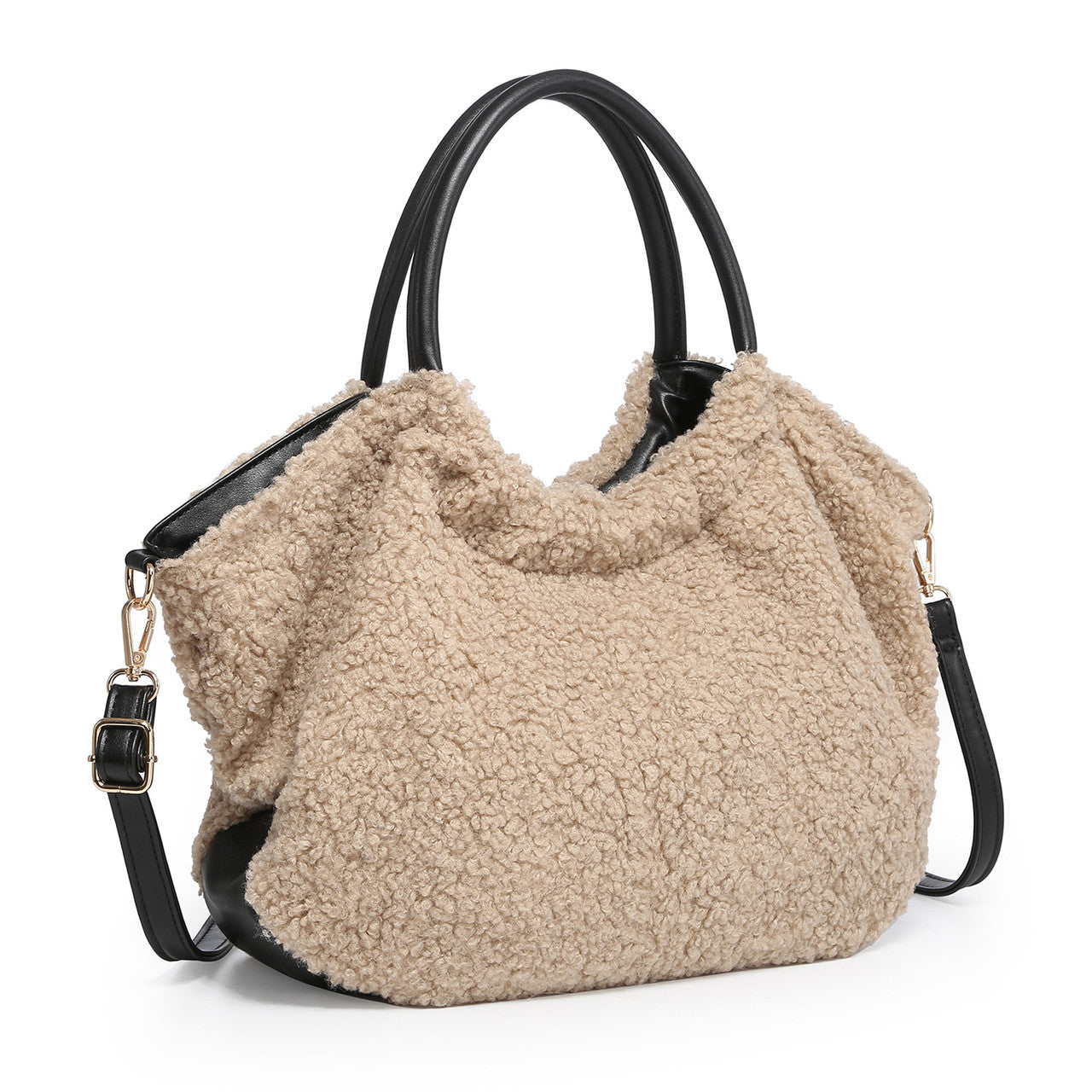 Jen & Co Zuri Crescent Satchel with Crossbody Strap alt view