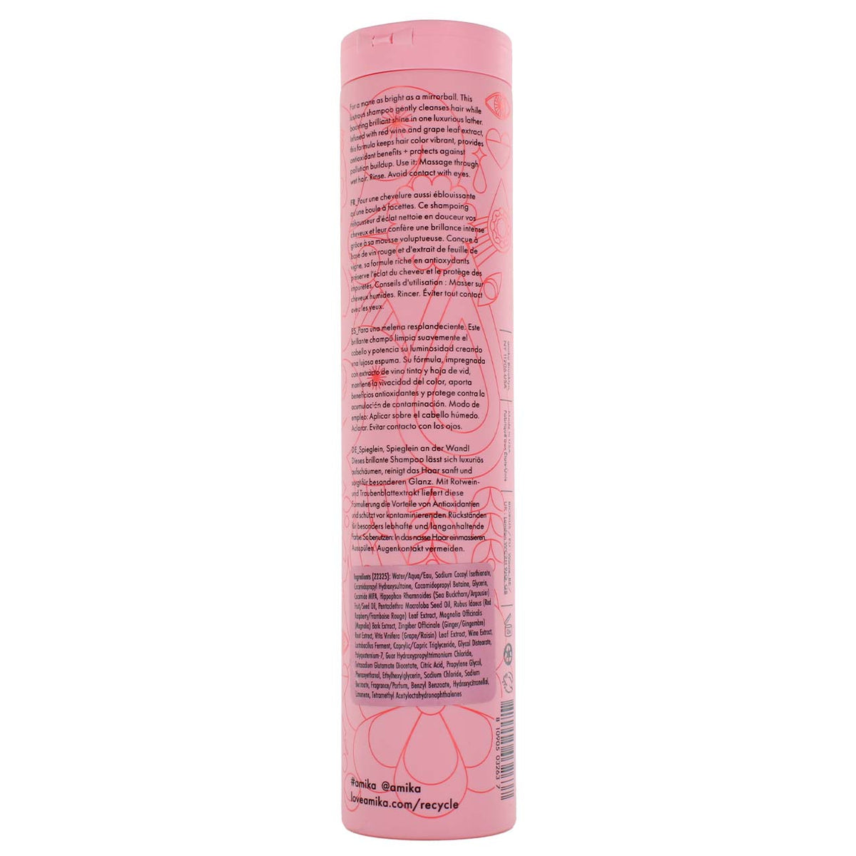 amika Mirrorball High Shine + Protect Antioxidant Shampoo