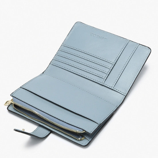 Jen & Co Jane Snap Cover Bi-Fold Wallet inside view