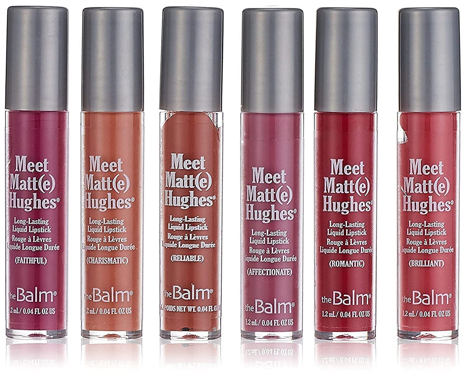 theBalm Meet Matt(e) Hughes 6 Mini Liquid Lipsticks - Kit 2