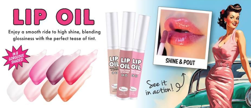 theBalm Lip Oil Style Shot