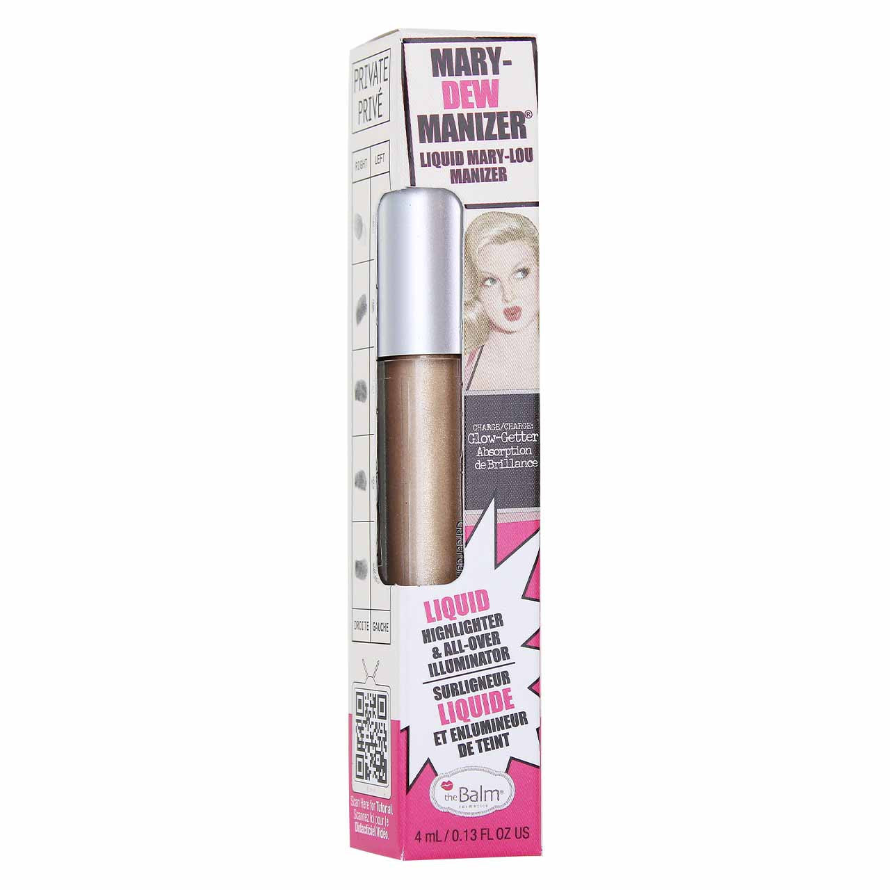 theBalm Mary-Dew Manizer Liquid Luminizer Box